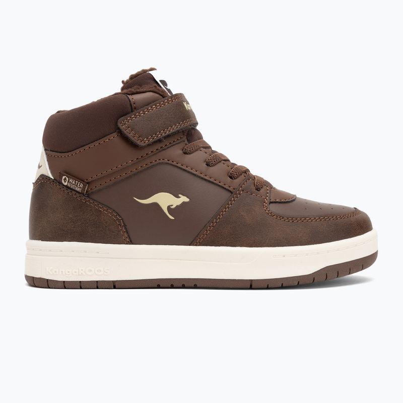 KangaROOS K-CP Bound Mid EV slate black/blond wood детски обувки 2