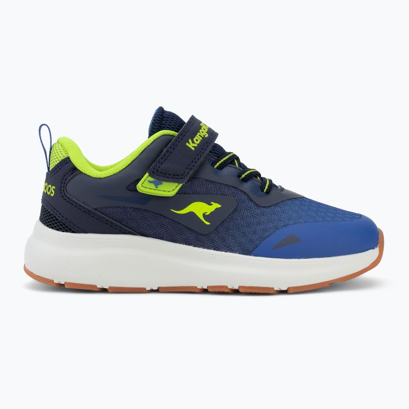 Детски обувки KangaROOS KB-Pang EV dk navy/lime 2