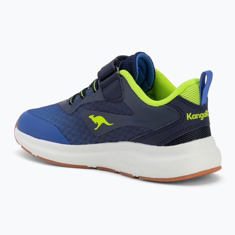 Детски обувки KangaROOS KB-Pang EV dk navy/lime 3