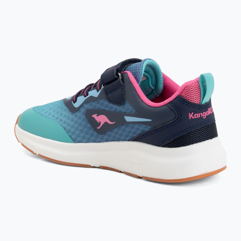 Детски обувки KangaROOS KB-Pang EV dk navy/daisy pink 3