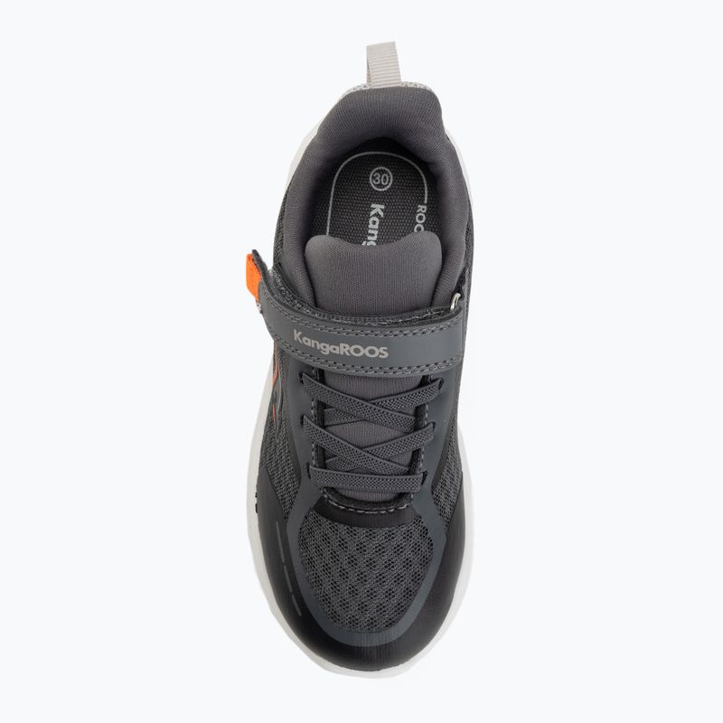 Детски обувки KangaROOS K-RDI Pebble EV steel grey/neon orange 5