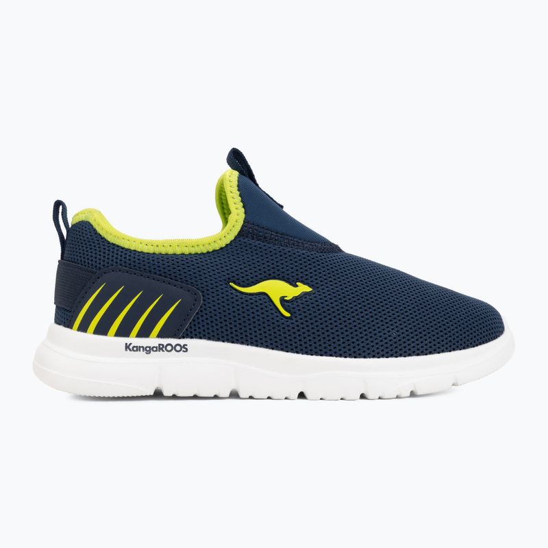 Детски обувки KangaROOS K-ETK Dunnart dark navy/lime 2