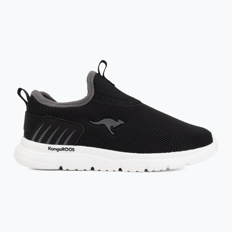 Детски обувки KangaROOS K-ETK Dunnart jet black/steel grey 2