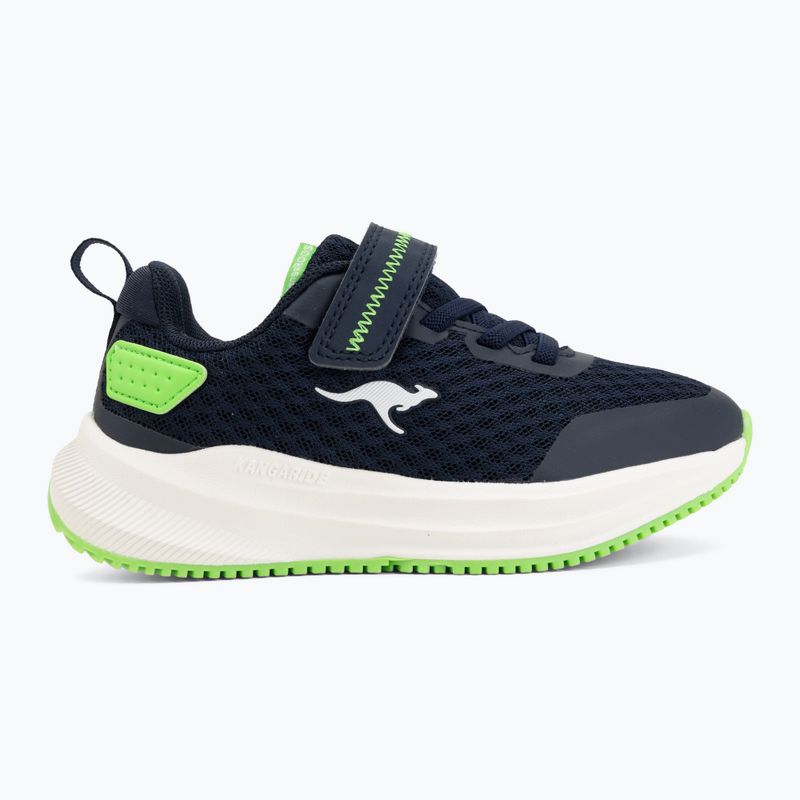 Детски обувки KangaROOS K-RDK Fam EV dr navy/lime 2