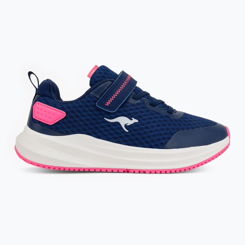 Детски обувки KangaROOS K-RDK Fam EV bellewether blue/neon pink 2