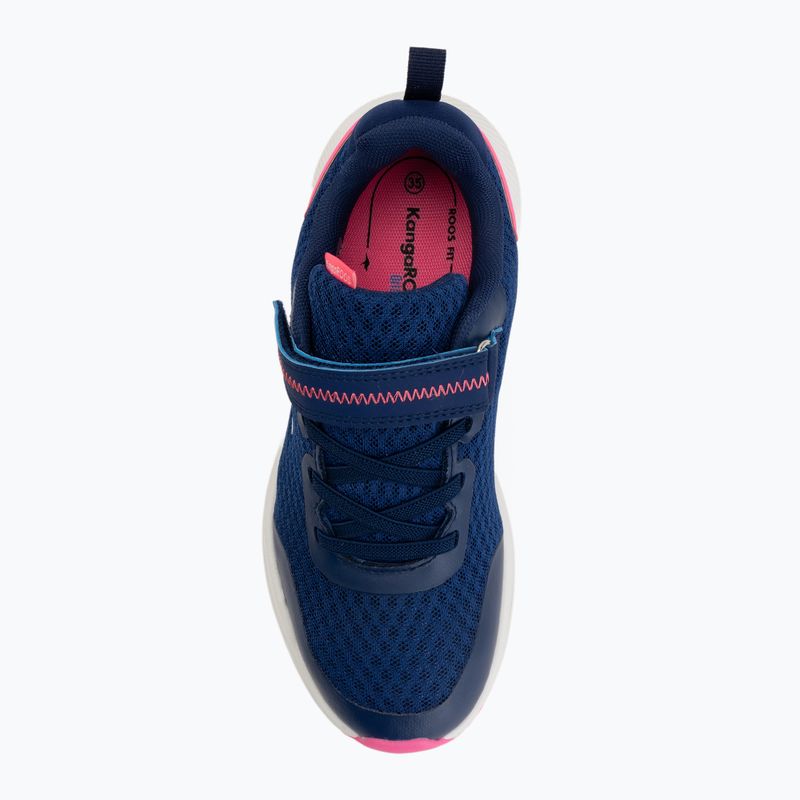Детски обувки KangaROOS K-RDK Fam EV bellewether blue/neon pink 5