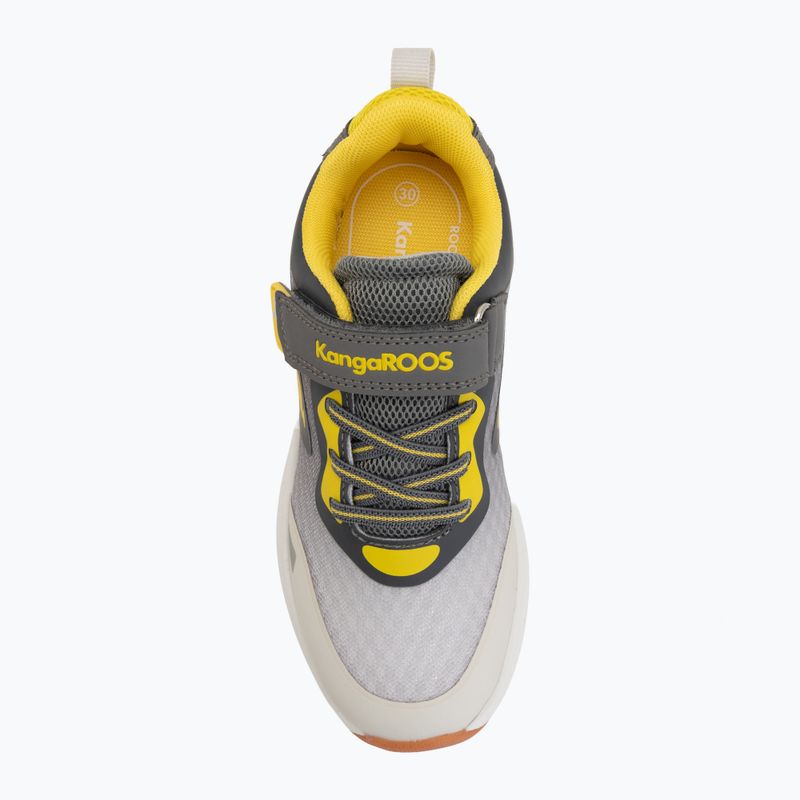 Детски обувки KangaROOS KB-Pang EV vapour grey/neon yellow 5
