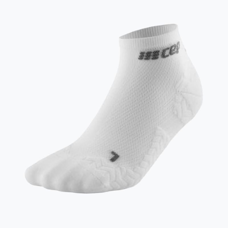 Дамски компресиращи чорапи CEP Ultralight Low Cut white