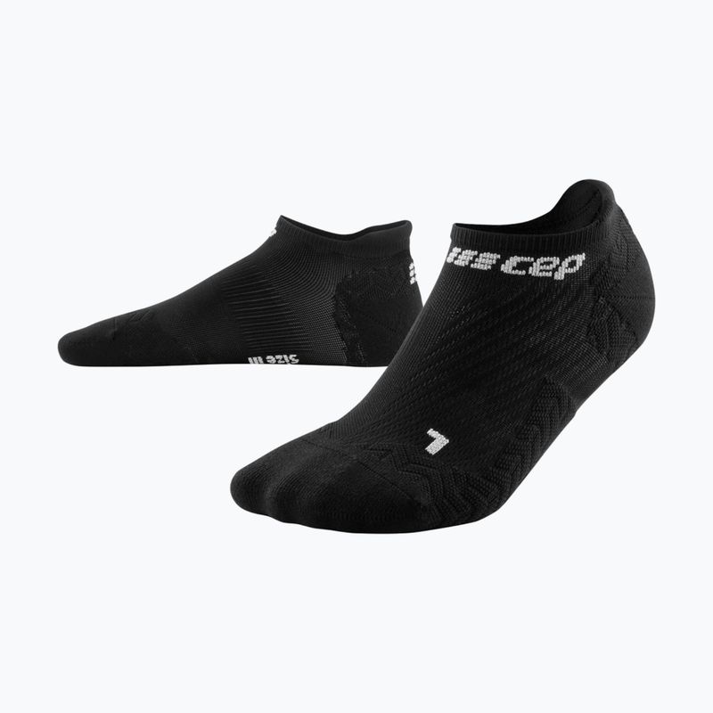 Мъжки компресиращи чорапи CEP Ultralight No Show  black