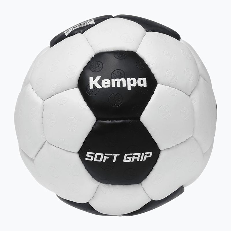 Хендбална топка Kempa Soft Grip Game Changer grey/ black размер 2 4