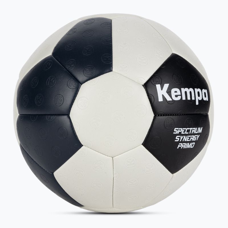 Хендбална топка Kempa Spectrum Synergy Primo Game Changer grey/blue размер 1 2