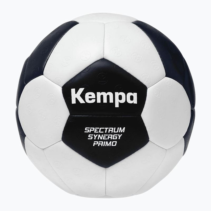 Хендбална топка Kempa Spectrum Synergy Primo Game Changer grey/grey/blue размер 2 4