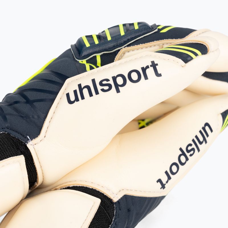 Вратарски ръкавици uhlsport Prediction Absolutgrip SC navy/white/fluo yellow 3