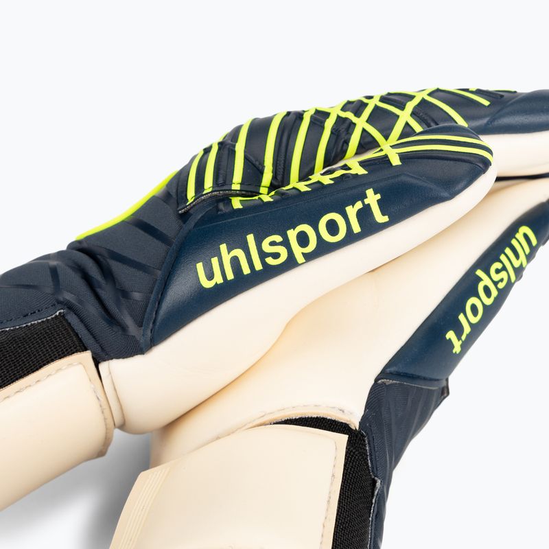 Вратарски ръкавици uhlsport Prediction Absolutgrip HN Fit navy/white/fluo yellow 3