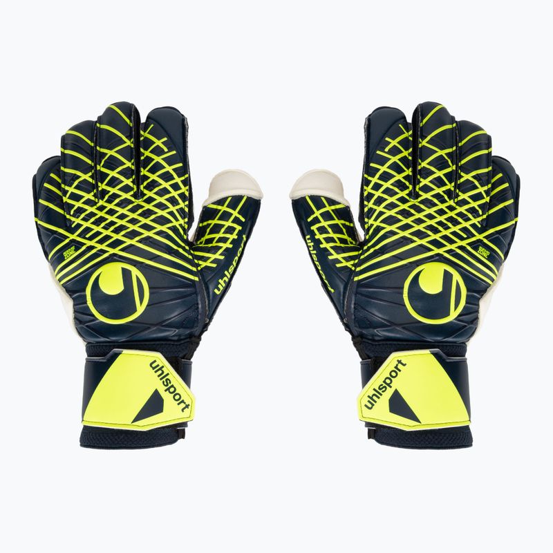 Вратарски ръкавици uhlsport Prediction Soft Flex Frame black/white/fluo orange