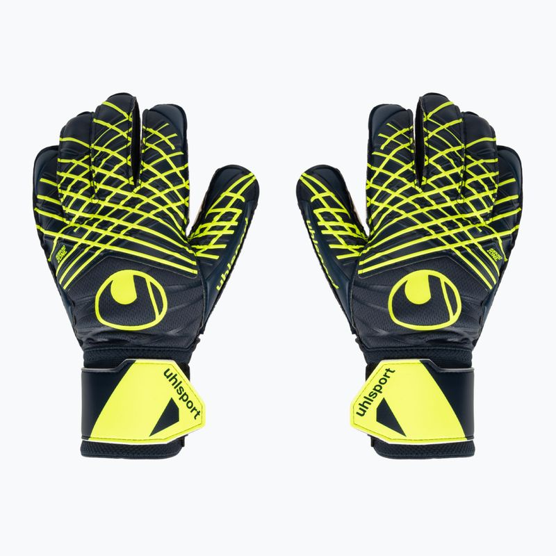 Вратарски ръкавици uhlsport Prediction Soft Pro black/white/fluo orange