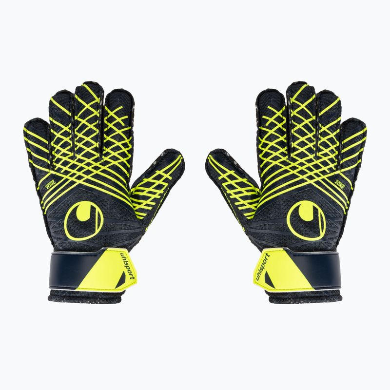 Вратарски ръкавици uhlsport Prediction Starter Soft black/white/fluo orange