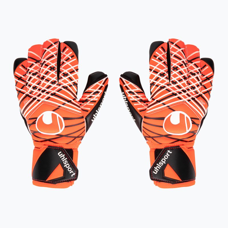 Вратарски ръкавици uhlsport Super Resist + HN fluo orange/white/black