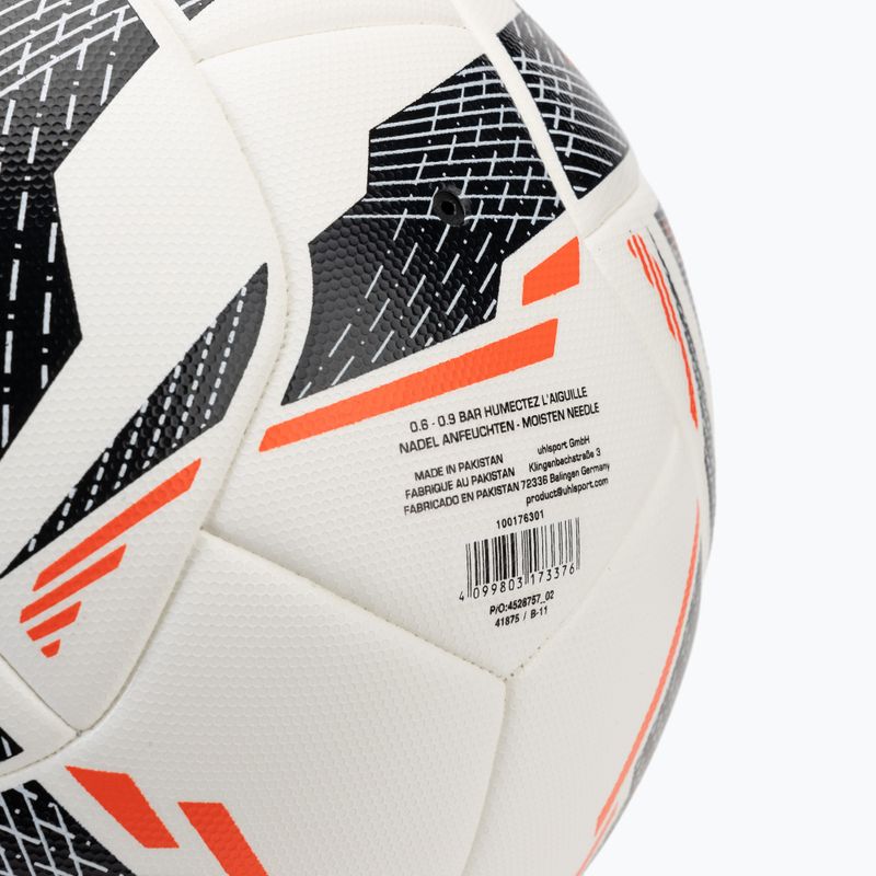 Футбол uhlsport Match Addglue white/navy/fluo red размер 5 3