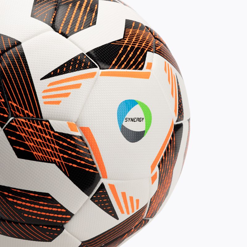 Uhlsport Resist Synergy футбол бяло/черно/оранжево размер 5 2
