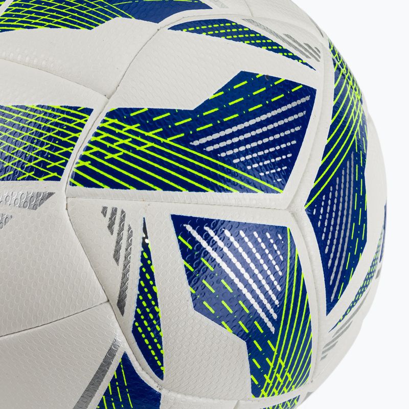 Футбол uhlsport 350 Lite Match Addglue бяло/тъмно синьо/флуо жълто размер 4 3
