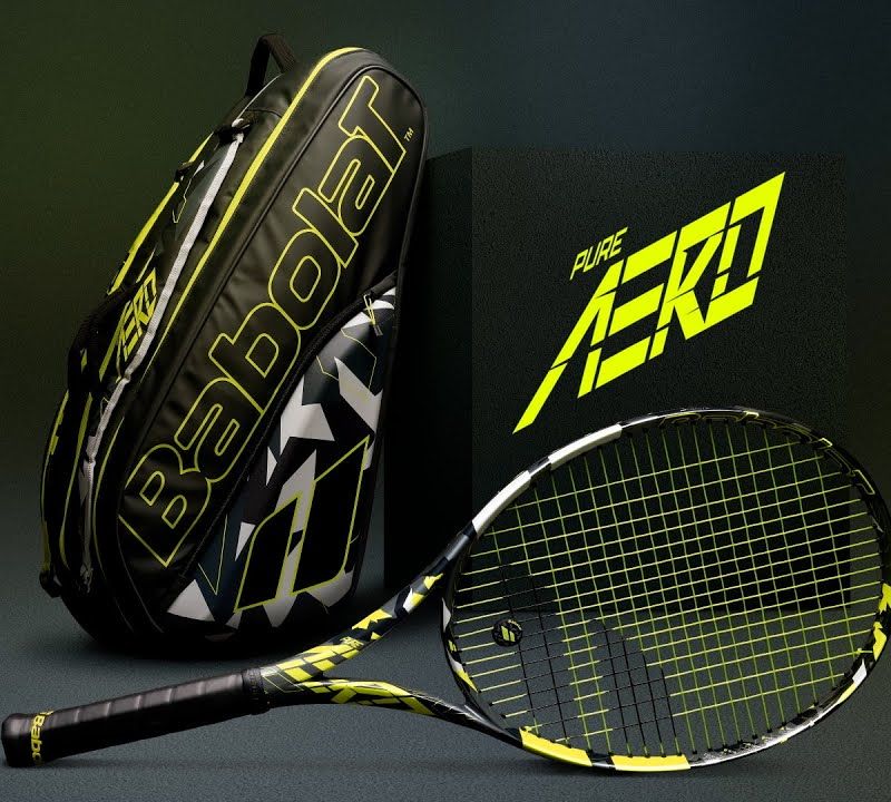 Детска тенис ракета Babolat Pure Aero Junior 25 сиво-жълта 140468 9