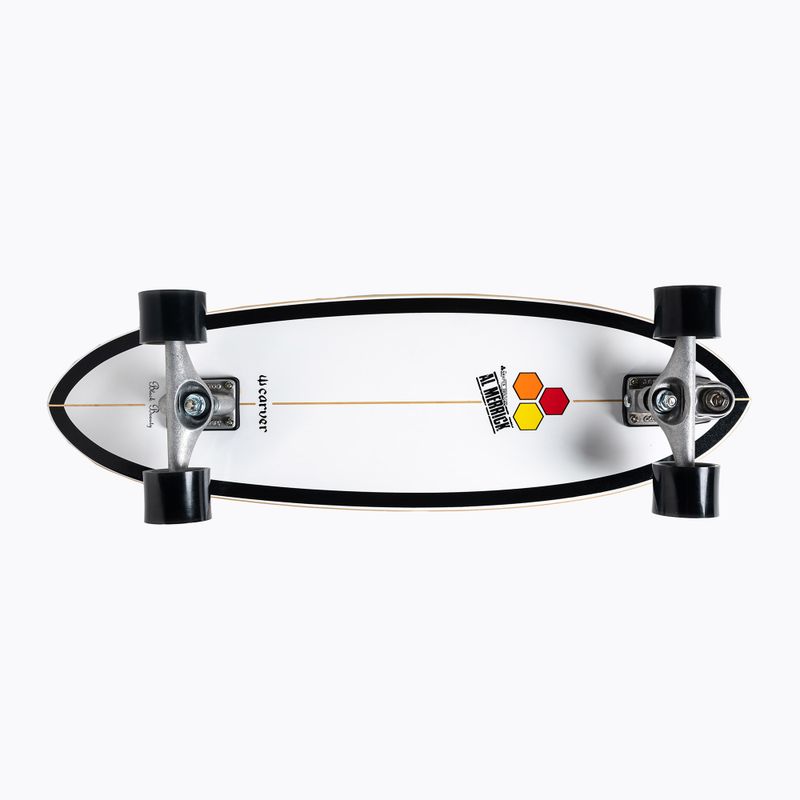 Carver C7 Raw 31.75" CI Black Beauty сърфскейтборд 2019 Пълен бял и черен C1013011020