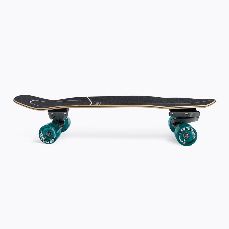 Carver C7 Raw 32" Super Surfer 2020 Пълен сърф скейт скейтборд черно и синьо 3