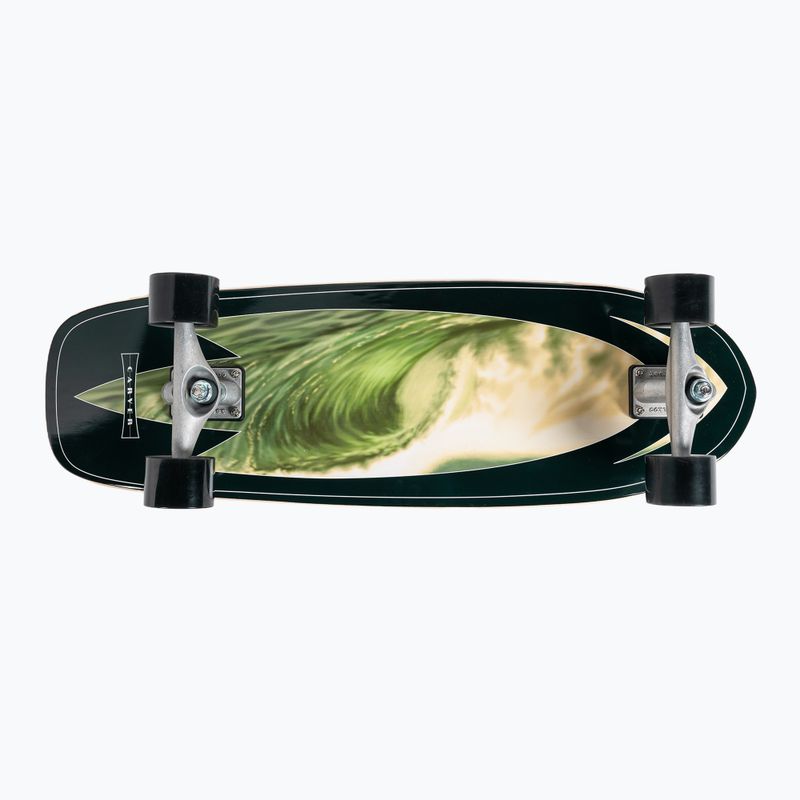 Surfskate скейтборд Carver CX Raw 31.25" Super Slab 2021 Complete black/yellow C1012011099