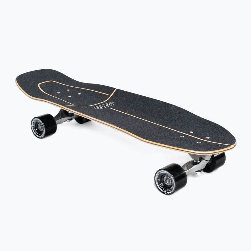 Surfskate скейтборд Carver CX Raw 31.25" Super Slab 2021 Complete black/yellow C1012011099 2
