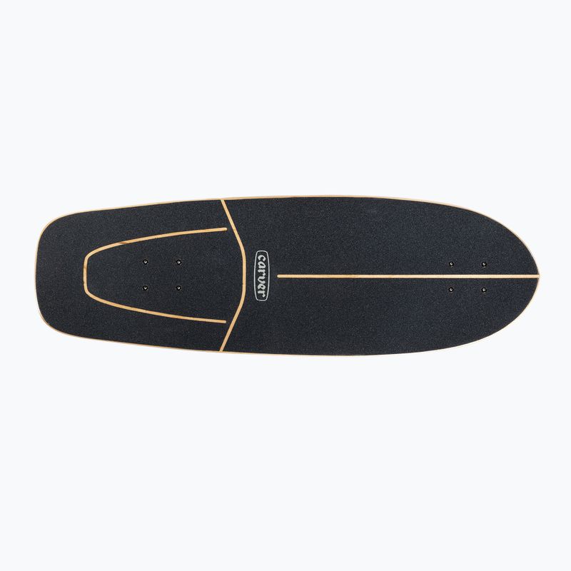 Surfskate скейтборд Carver CX Raw 31.25" Super Slab 2021 Complete black/yellow C1012011099 4