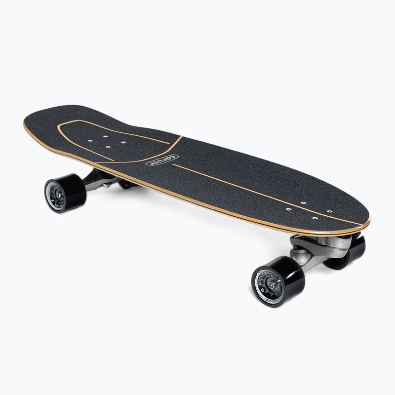 Surfskate скейтборд Carver C7 Raw 31.25" Knox Phoenix 2022 Цялостно черно и червено C1013011133 2