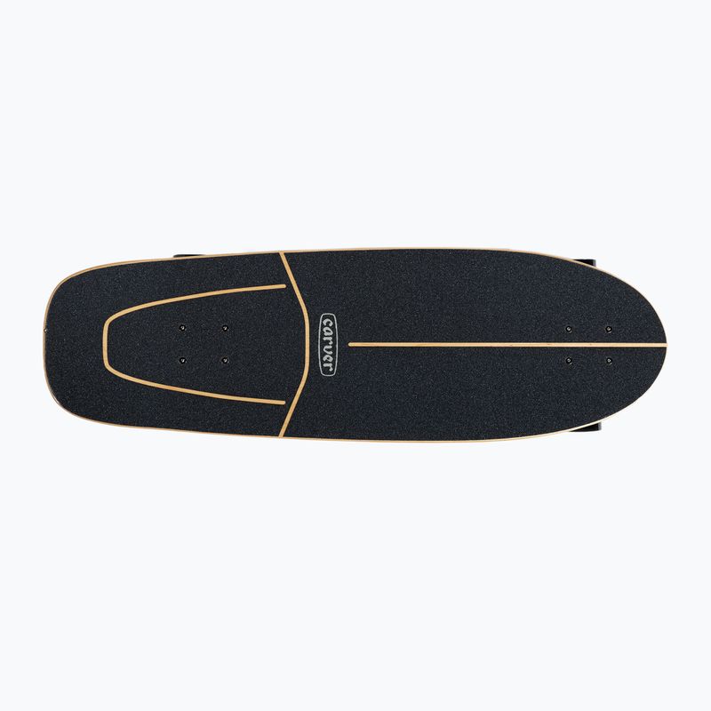 Surfskate скейтборд Carver C7 Raw 31.25" Knox Phoenix 2022 Цялостно черно и червено C1013011133 4