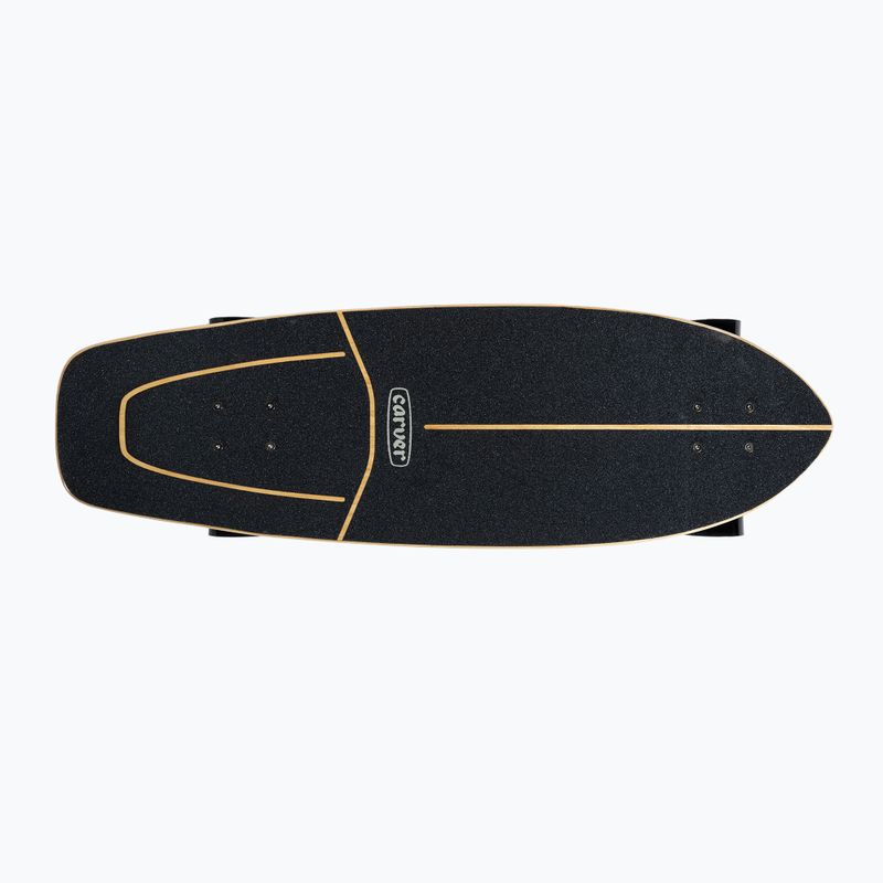 Surfskate скейтборд Carver C7 Raw 31" Resin 2022 Complete blue and white C1013011135 4