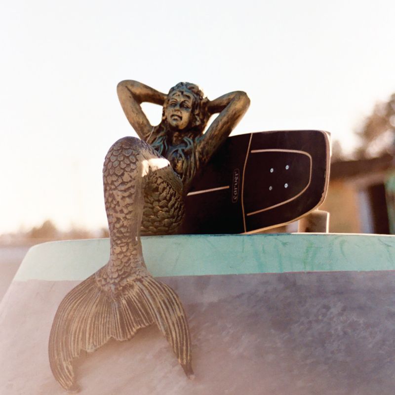 Surfskate скейтборд Carver C7 Raw 31" Resin 2022 Complete blue and white C1013011135 13