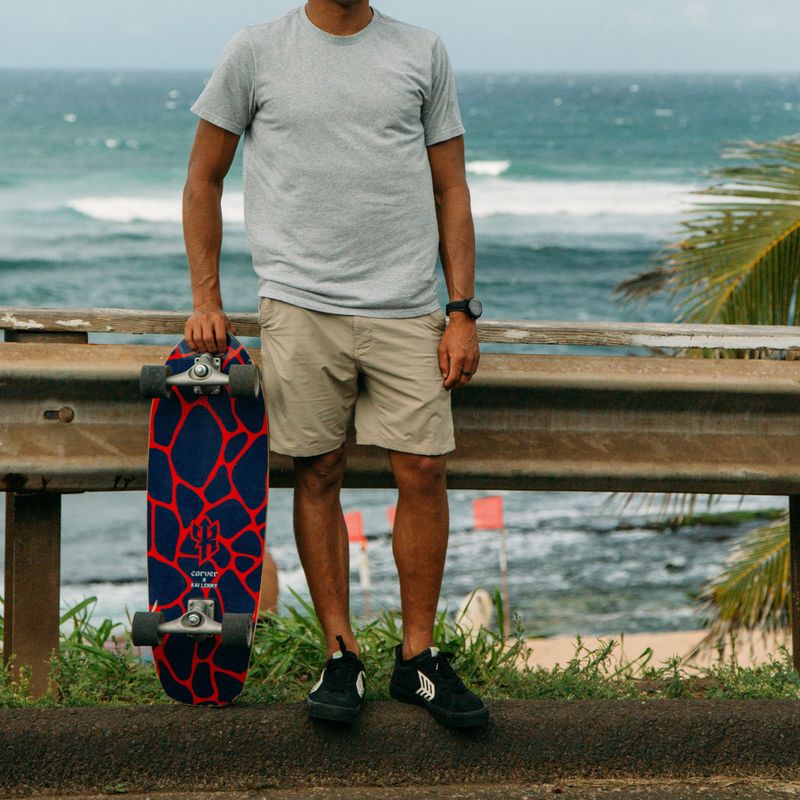 Surfskate скейтборд Carver C7 Raw 31" Kai Lava 2022 Complete red-purple C1013011142 13
