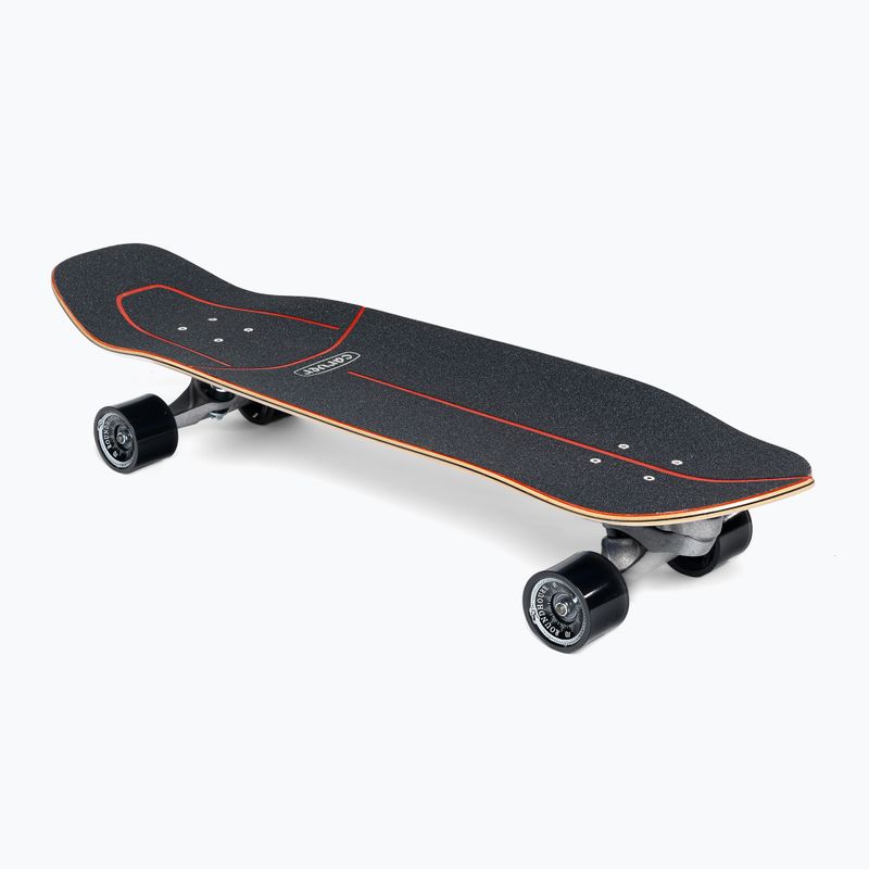 Surfskate скейтборд Carver C7 Raw 34" Kai Dragon 2022 Цялостно синьо и червено C1013011143 2