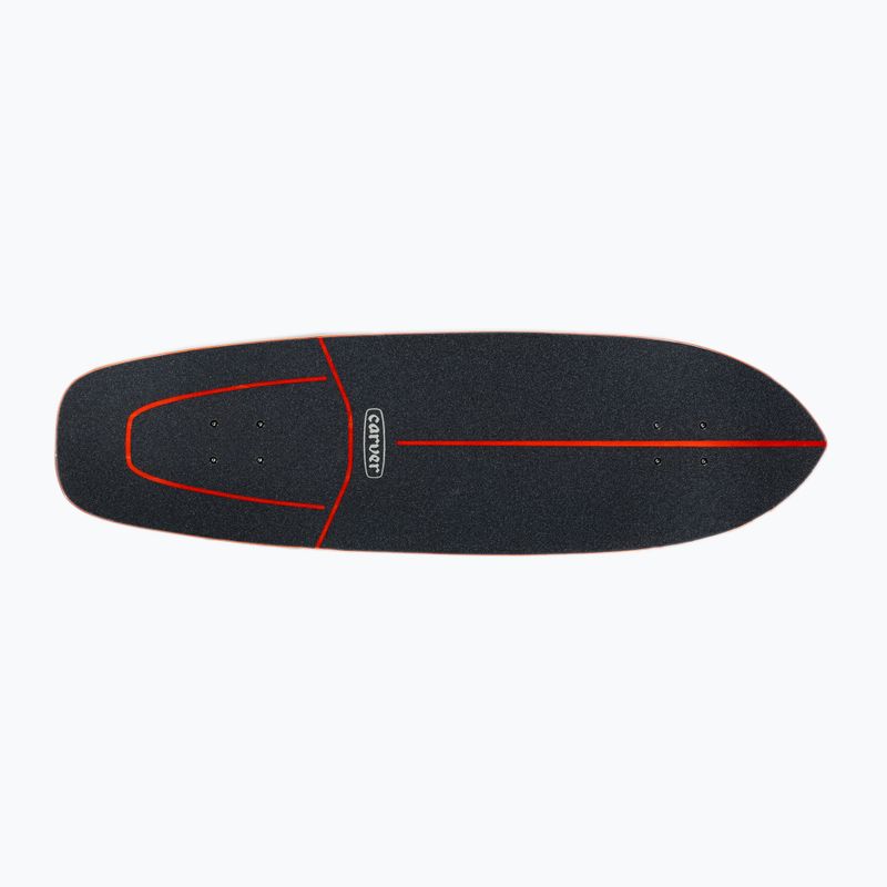 Surfskate скейтборд Carver C7 Raw 34" Kai Dragon 2022 Цялостно синьо и червено C1013011143 4