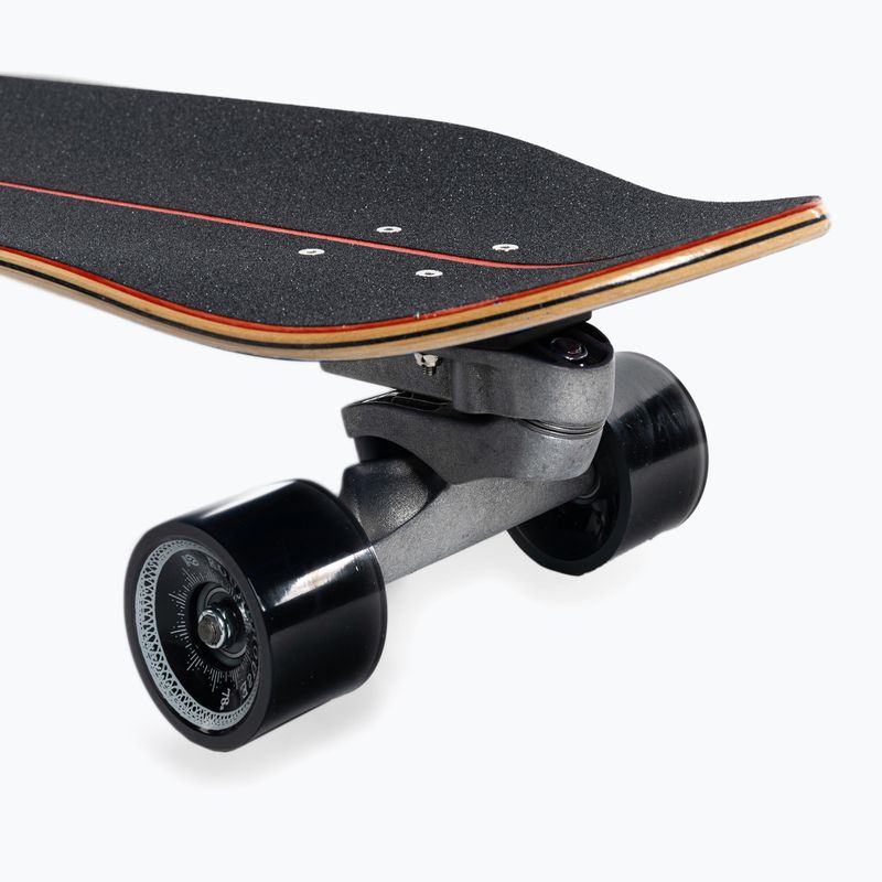 Surfskate скейтборд Carver C7 Raw 34" Kai Dragon 2022 Цялостно синьо и червено C1013011143 7