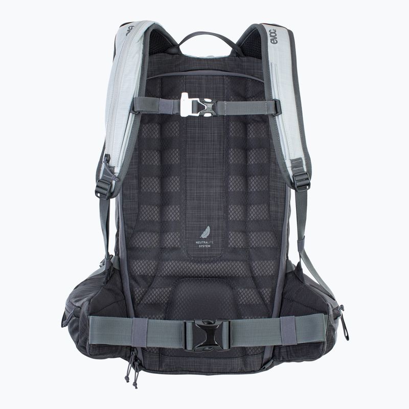 Ски раница EVOC Line 30 silver/heather carbon grey 2