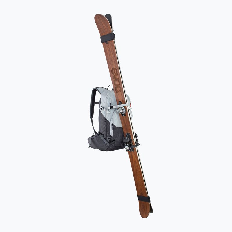 Ски раница EVOC Line 30 silver/heather carbon grey 8