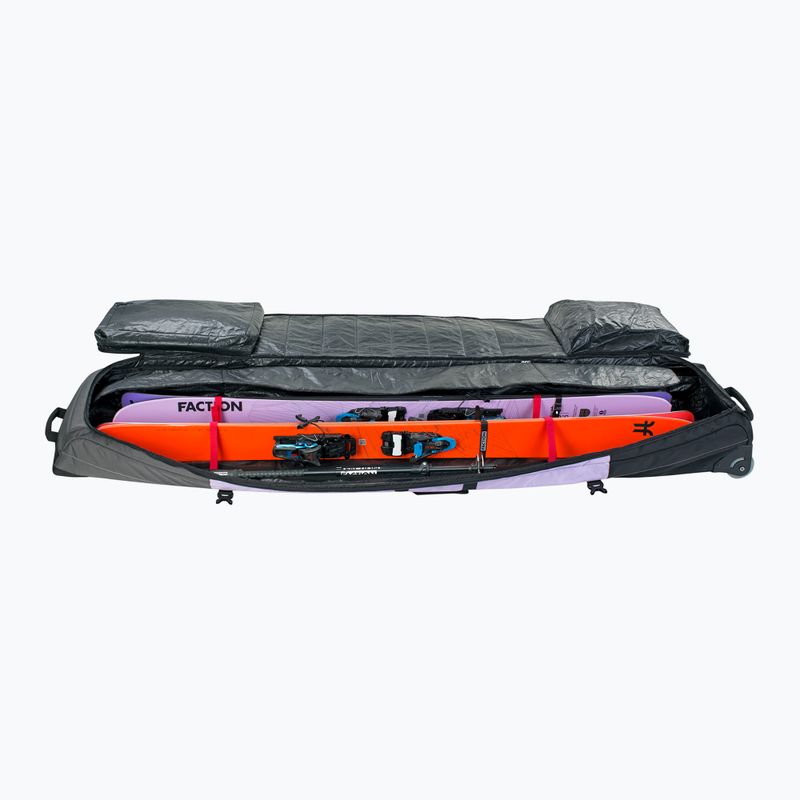 Evoc Snow Gear Калъф за ролкови ски карбоново сиво/виолетово розово/черно 195 см 4