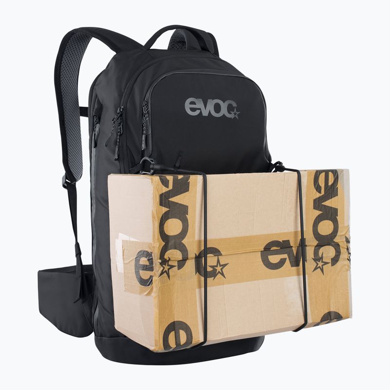 EVOC Commute Pro 22 l черна раница за велосипед 9