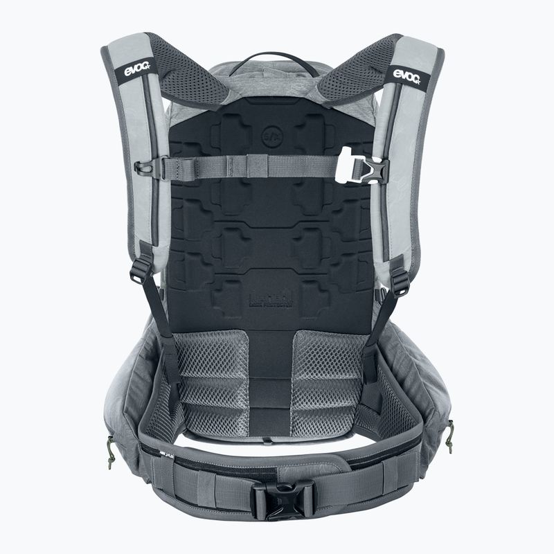 EVOC Trail Pro 26 л, камък/карбон, сива раница за велосипед 2