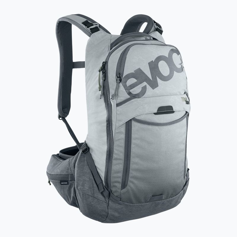 EVOC Trail Pro 16 л камък/карбон сива раница за велосипед