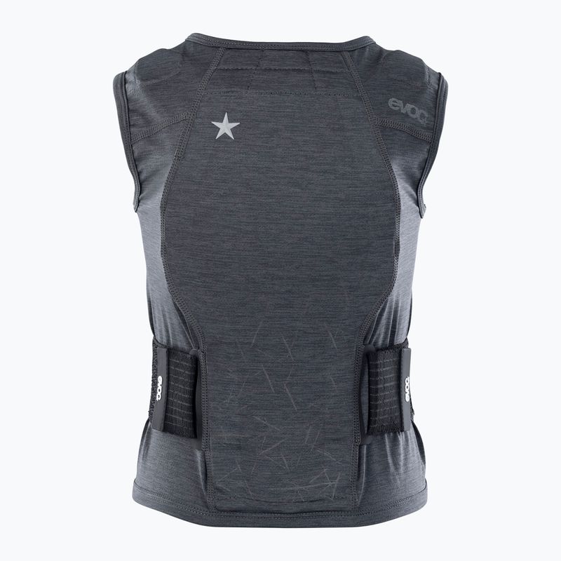 Детска предпазна жилетка EVOC Protector Vest Jr carbon grey 2