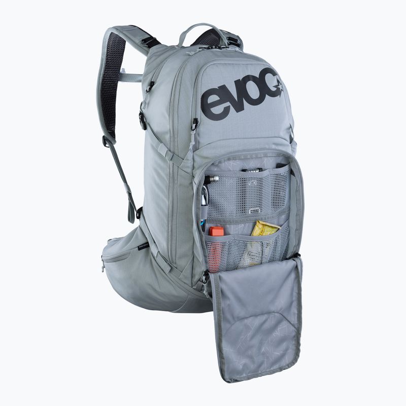 EVOC Explorer Pro 30 л сребриста раница за велосипед 6