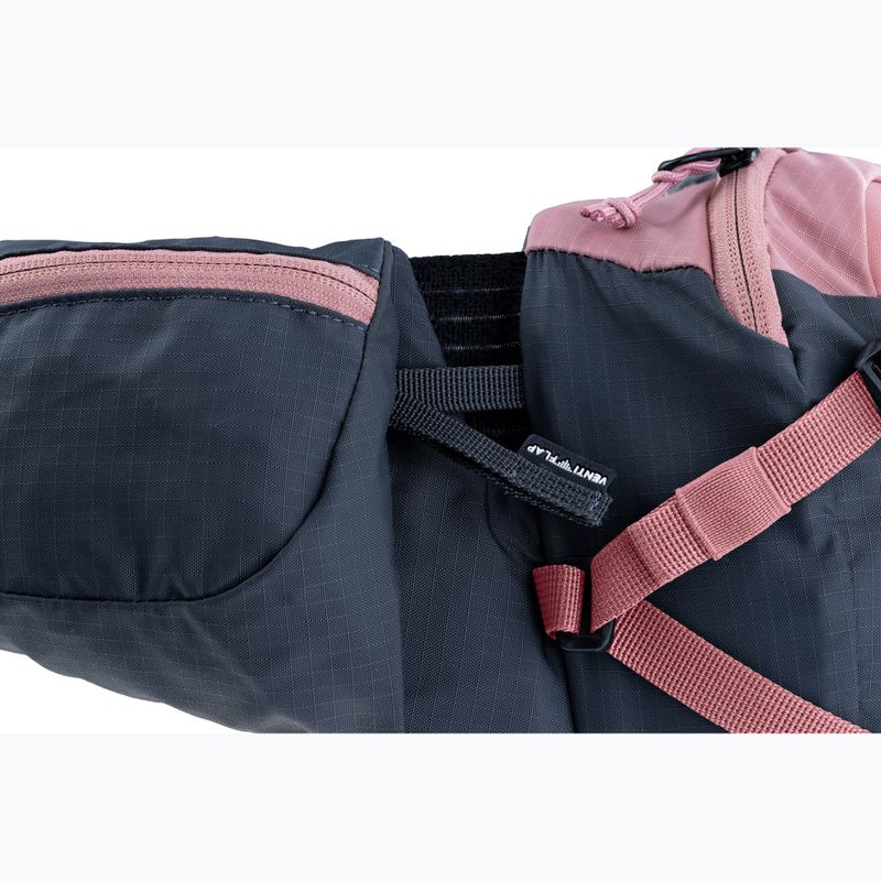 EVOC Hip Pack Pro 3 литров велосипеден бъбрек с 1,5-литров резервоар прашно розово/карбоново сиво 10