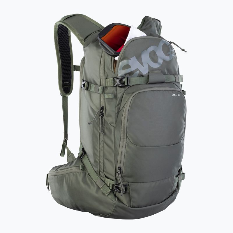 Скитуринг раница EVOC Line 30 l dark olive 4
