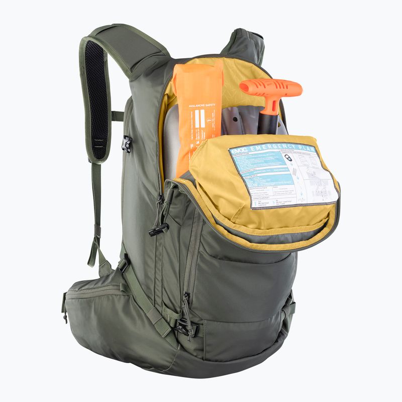 Скитуринг раница EVOC Line 30 l dark olive 5